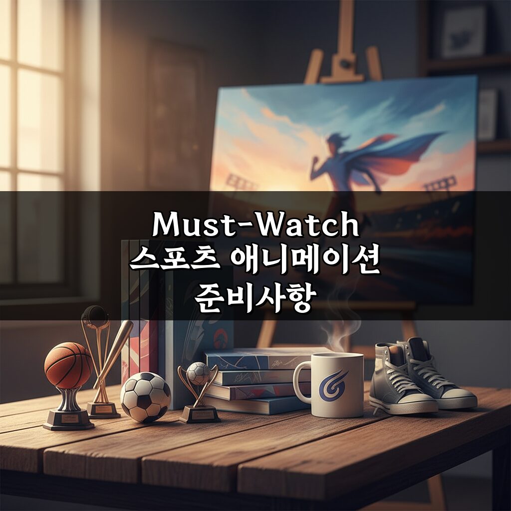 Must-Watch 스포츠 애니메이션 2026, 인기작 BEST 추천 총정리