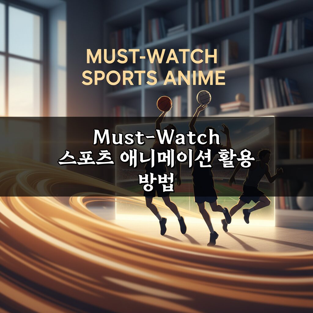 Must-Watch 스포츠 애니메이션 2026, 인기작 BEST 추천 총정리