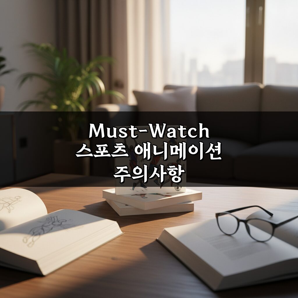 Must-Watch 스포츠 애니메이션 2026, 인기작 BEST 추천 총정리