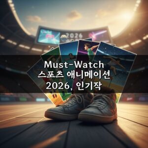 Must-Watch 스포츠 애니메이션 2026, 인기작 BEST 추천 총정리