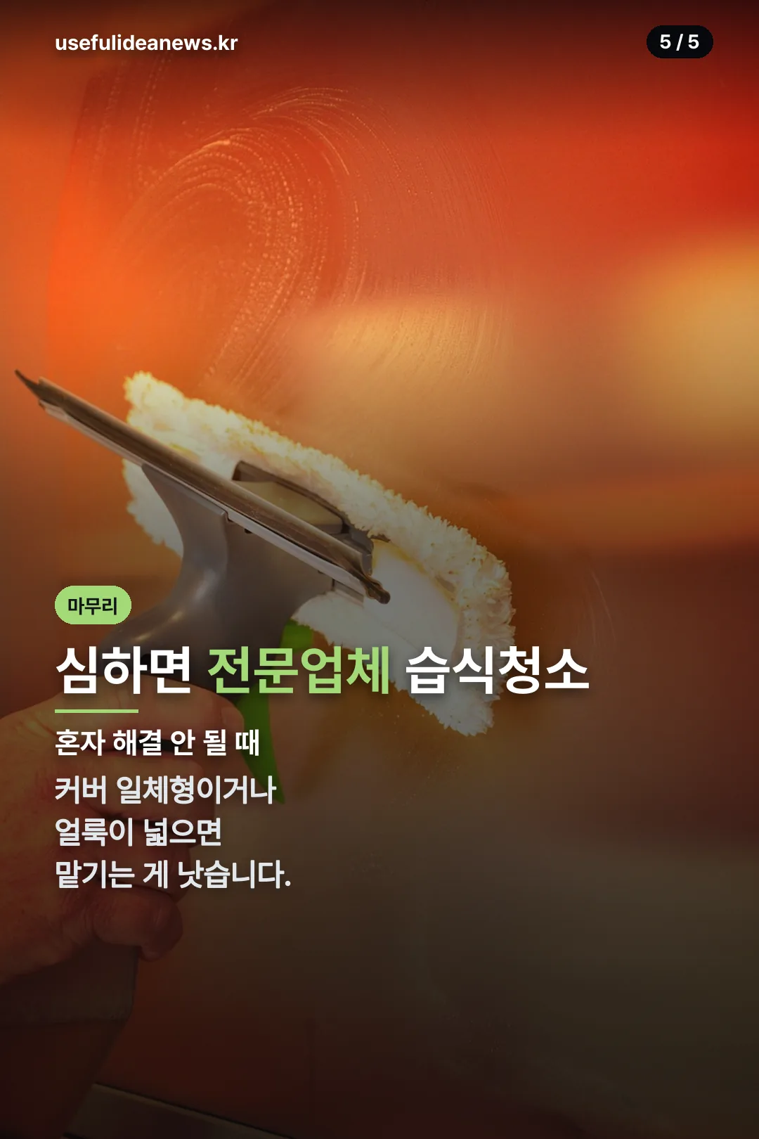 전문업체 습식청소