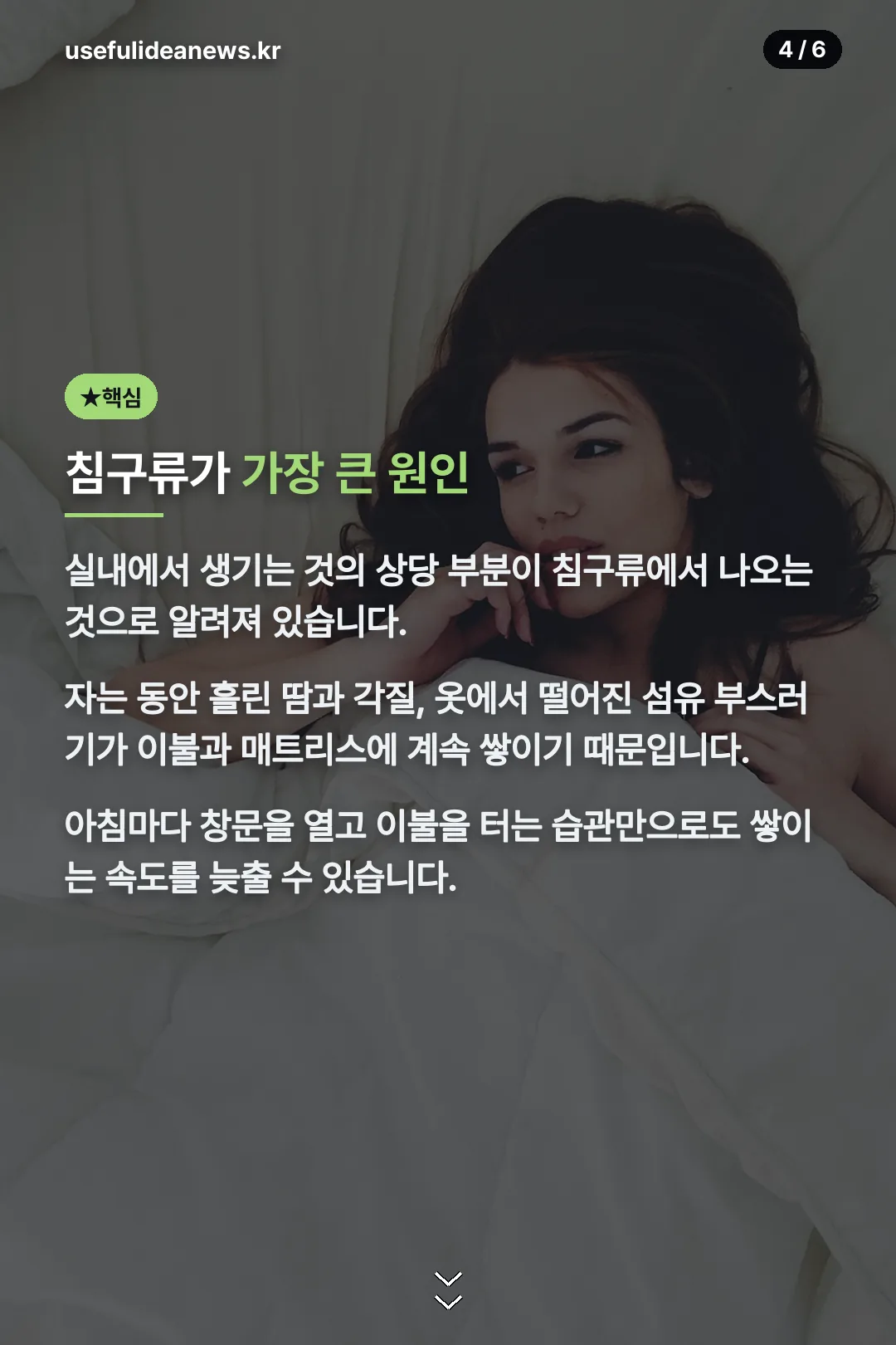 침구류가 가장 큰 원인