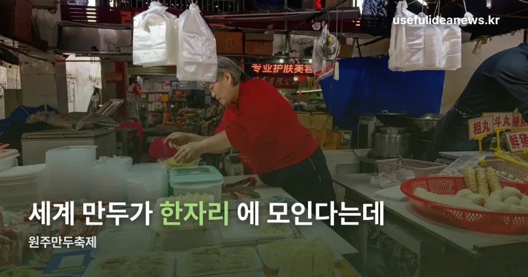 원주만두축제 정리 썸네일